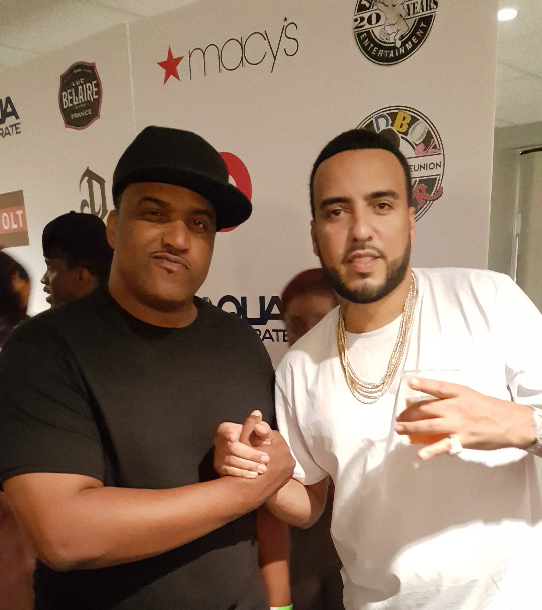 DJ Jamal Smallz with French Montana